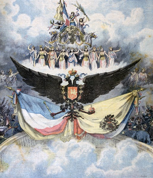 Franco-Russian friendhsip celebrations in Paris