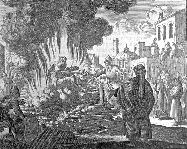 Burning of Polycarp