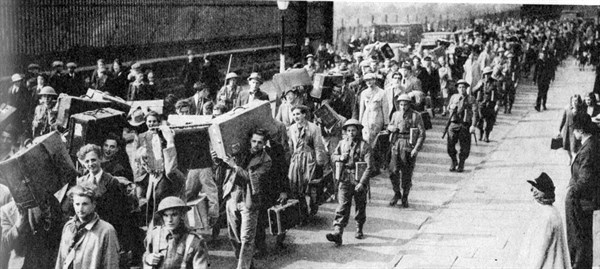With fears of a German 'fifth column' in Britain