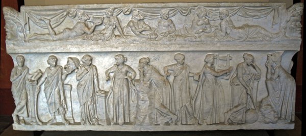 Sarcophagus known as the "Muses Sarcophagus"