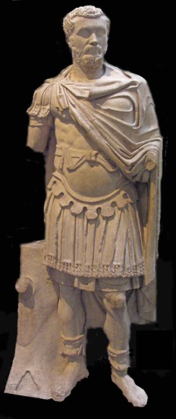 Marble statue of the Emperor Septimus Severs