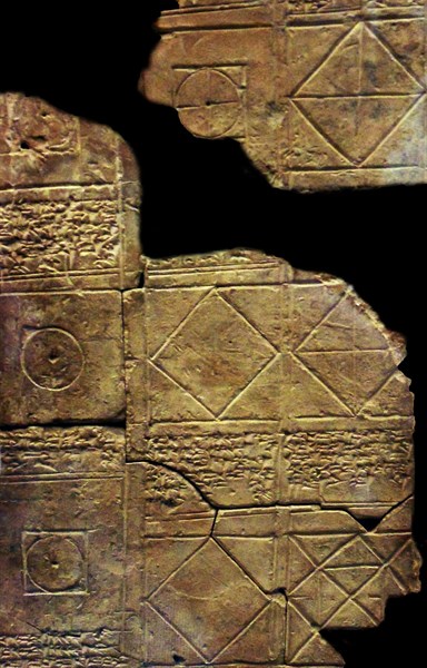 Mathematical tablet - this tablet