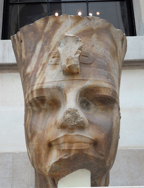 Head from a statue of Amenhotep III