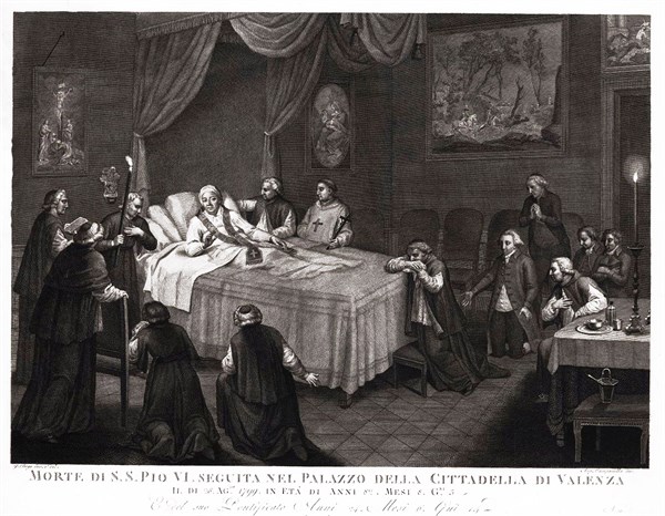 Death of Pius VI