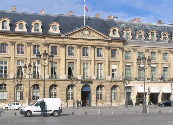 Ritz Hotel in the Place Vendome