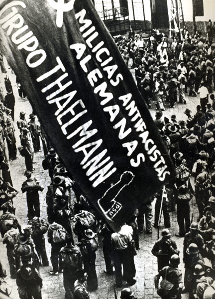 La Bataillon Thälmann en Espagne