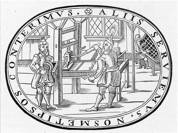 English printing workshop