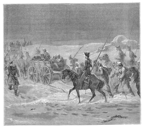 Prisoners on the road to exile in Siberia