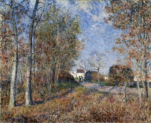 Sisley, Un coin de bois aux Sablons