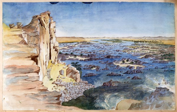 View of the Nile at the Second Cataract