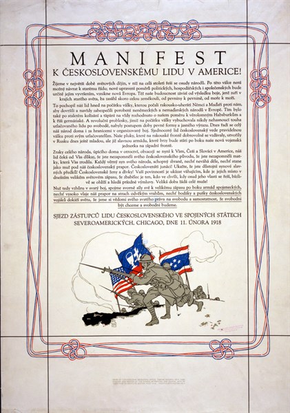 Czechoslovak Propaganda poster