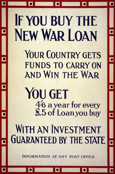 If you buy the new war loan