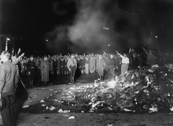 Book burning in the Nazi era