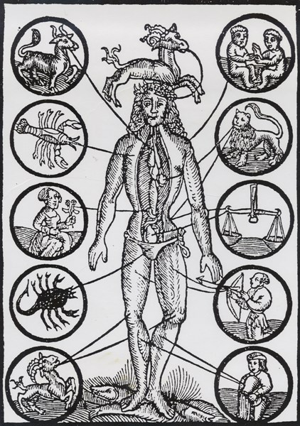 A blood-letting man or Little Leech
