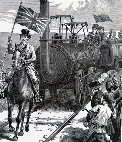 Opening of the Stockton and Darlington Railway, 1825