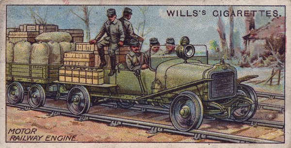 French Motor Railway Engine