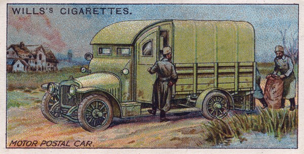 Russian Motor Posal Car.