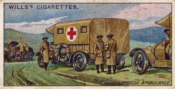 Serbian Motor Ambulance.