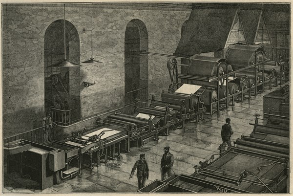 Darblay's paper factory at Essonne
