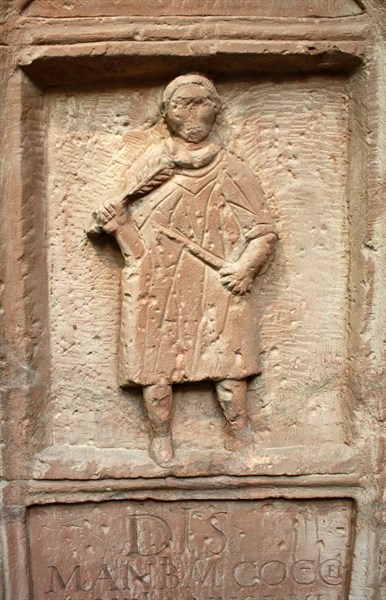 Sandstone tombstone of Marcus Cocceius Nonnus