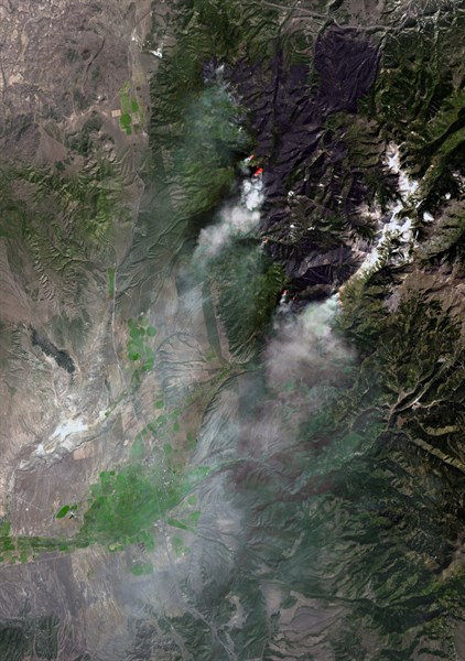 The Twitchell Canyon fire