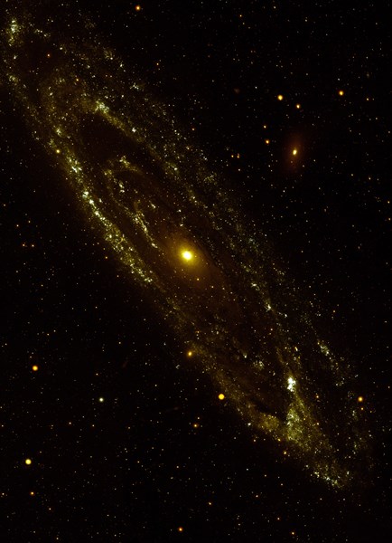 The large galaxy in Andromeda, Messier 31