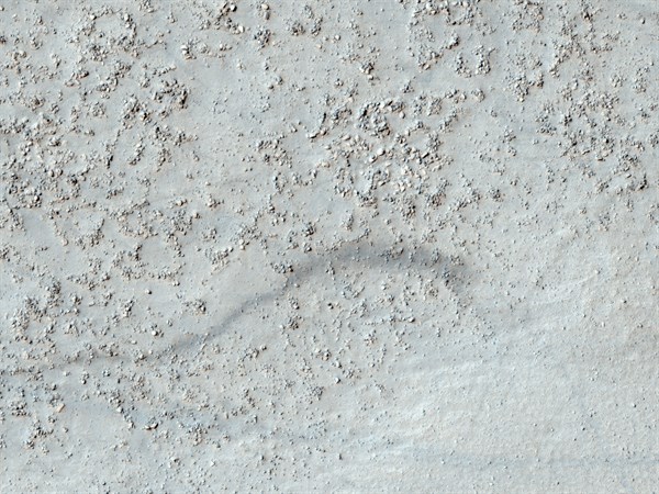 Satellite image of Mars