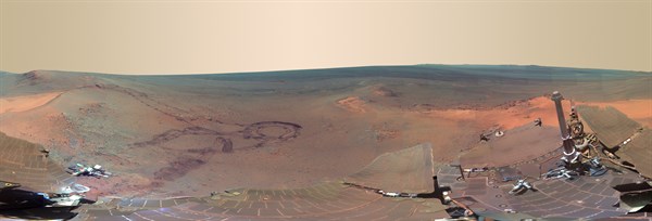 View over Mars