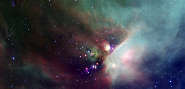Dynamic image of the Rho Ophiuchi dark cloud