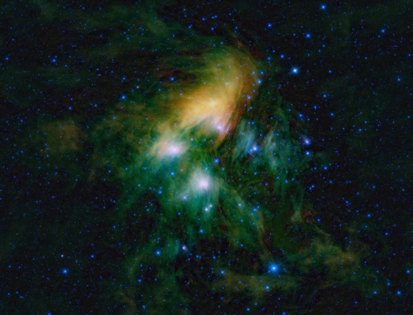 The Pleiades cluster of stars