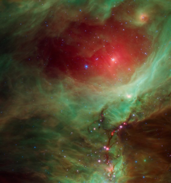 Near the constellation Orion