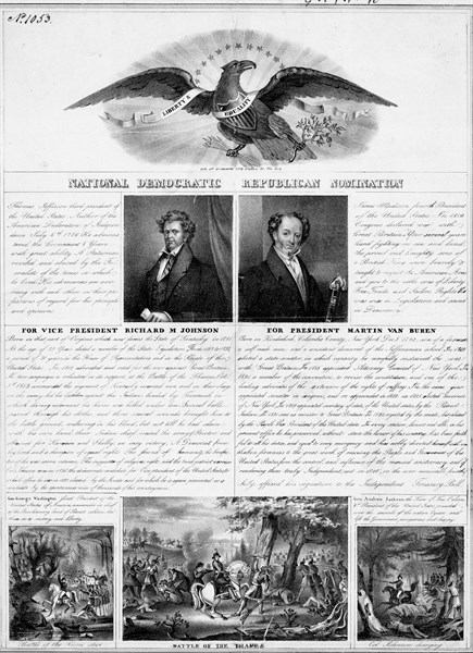 Political Poster from 1840