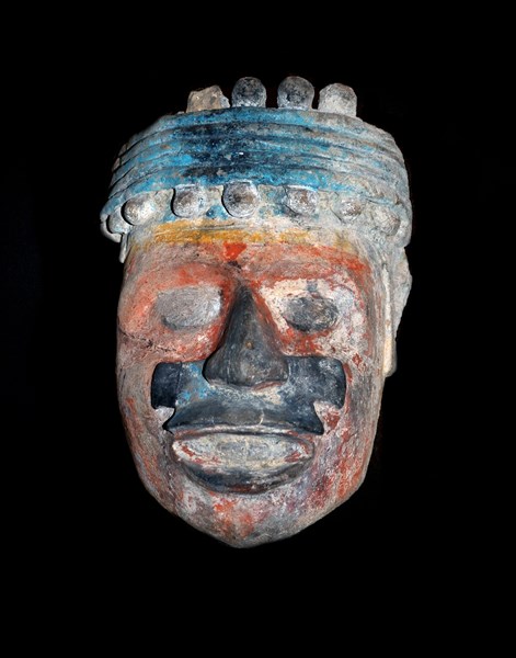 Stone head of a Man 1456 AD