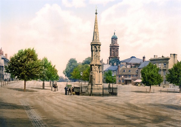 The Cross and horse fair, Banbury