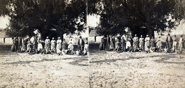 African American slave families