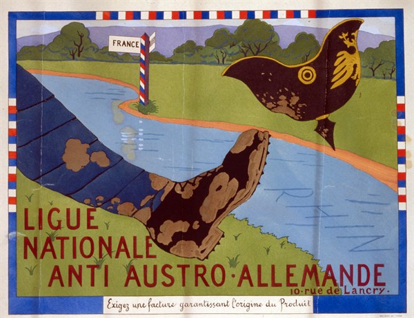 French poster after WWI