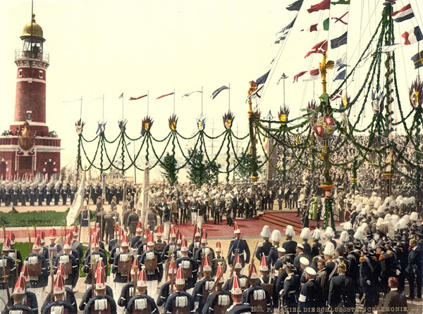 Opening of the Kiel Canal, Kiel