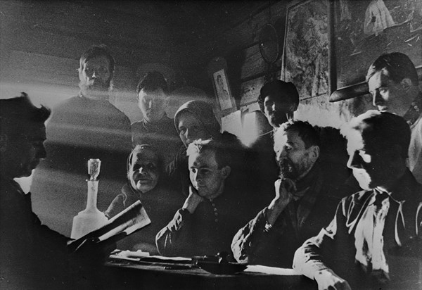 Meeting of the elected management committee in USSR