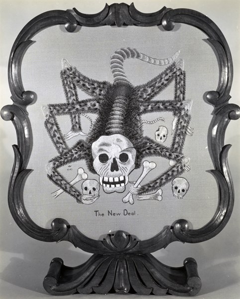 New Deal needlework, 1940