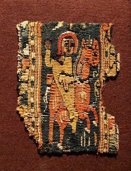 Fragments from the Coptic Tapestry from the 11th Century