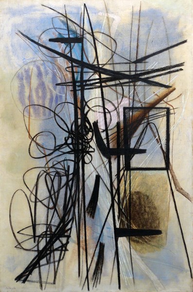 T 1946-16 by Hans Hartung