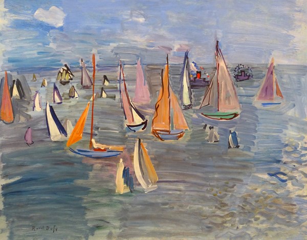 Régates by Raoul Dufy