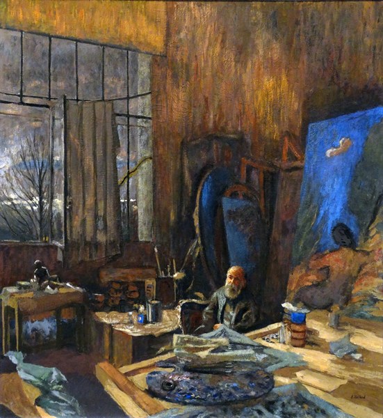 Portrait de Kerr-Xavier Roussel by Édouard Vuillard