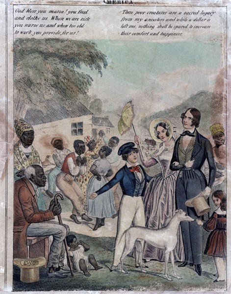 American slavery and conditions of blacks under this system.