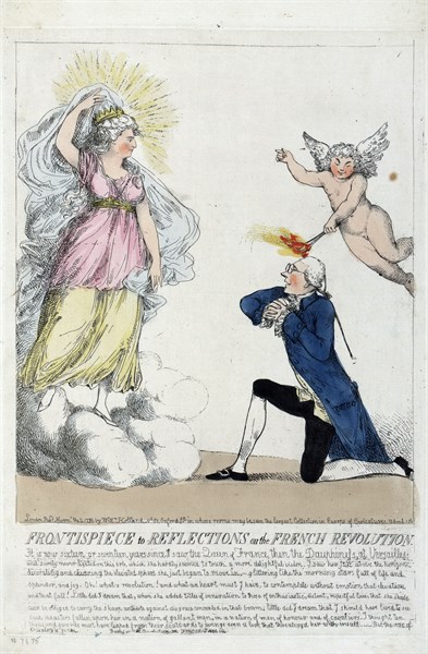 Frontispiece to Reflections on the French Revolution.