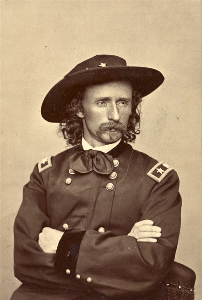Photographic print of George Armstrong Custer