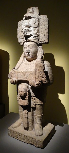 Monument 146 from representing K'inich the 8th Mayan King of Tonina,