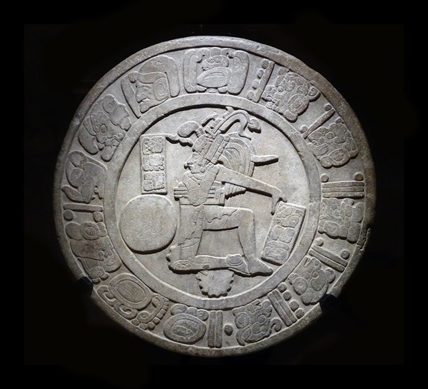 Mayan Chinkultic disc 600-900 AD.
