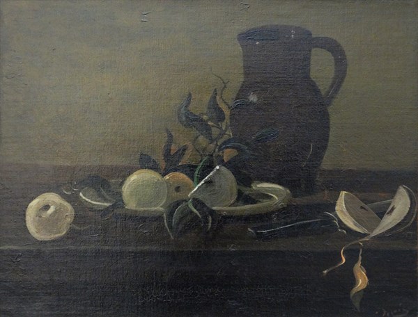 Still Life with grapes and pears 1938, By Andre Derain (1880 – 1954)
