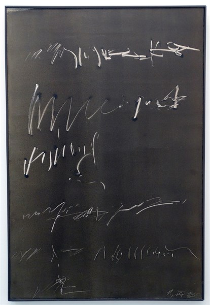 The Writing IX, 1962 by Jean Degottex 1918 -1988 ,